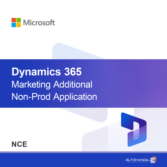 Dynamics 365 Marketing Ek Üretim Dışı Uygulama (NCE)