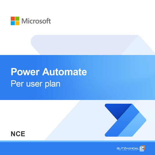 Power Automate kullanıcı başına plan (NCE)