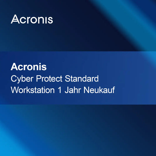 Acronis Cyber Protect Standard İş İstasyonu