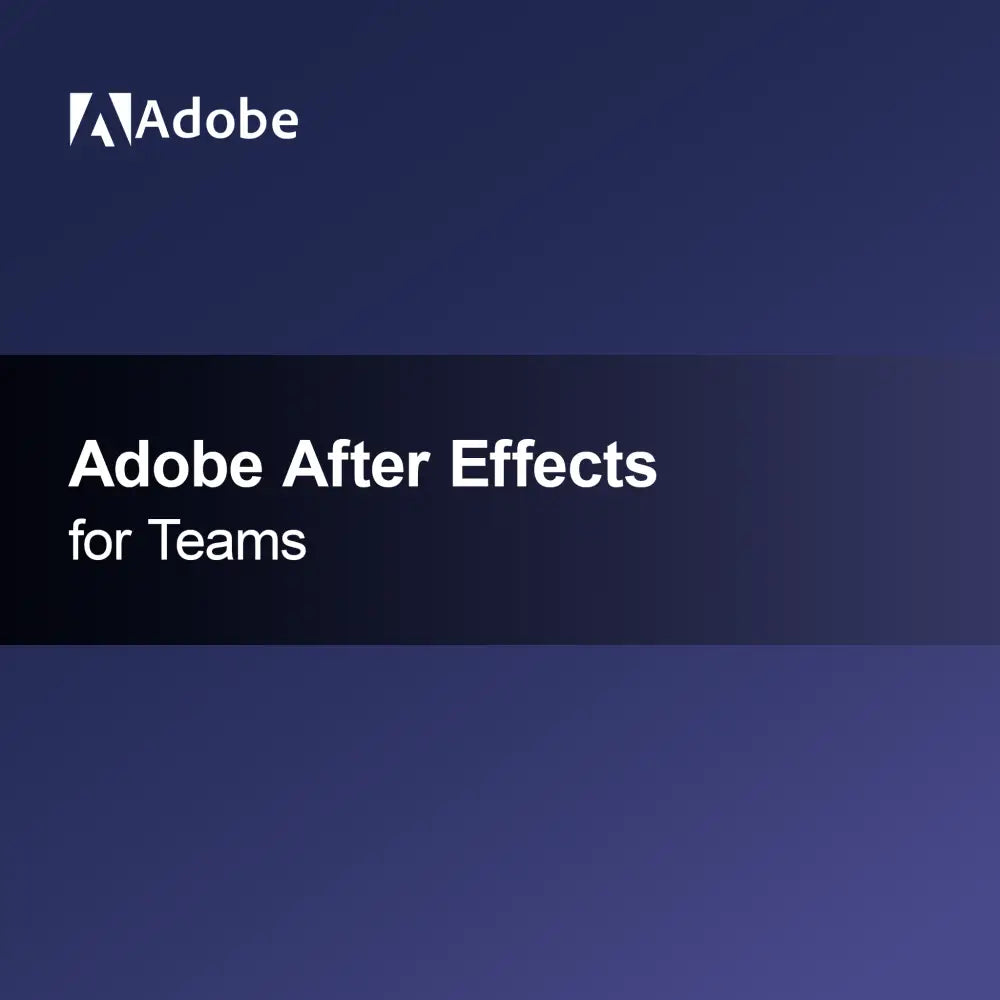 Adobe After Effects Takımlar İçin