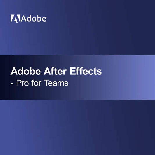 Adobe After Effects - Takımlar için Pro