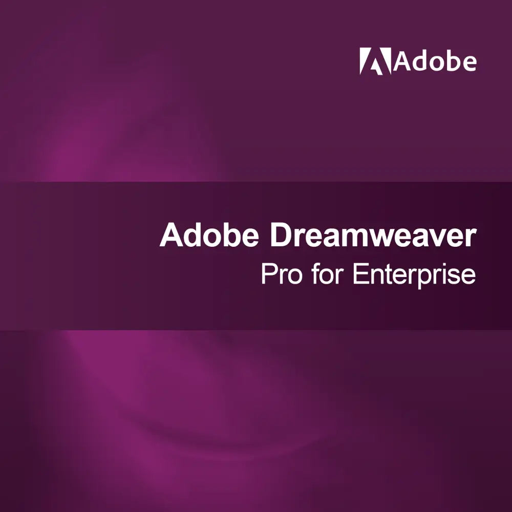 Adobe Dreamweaver - Kurumsal için Pro