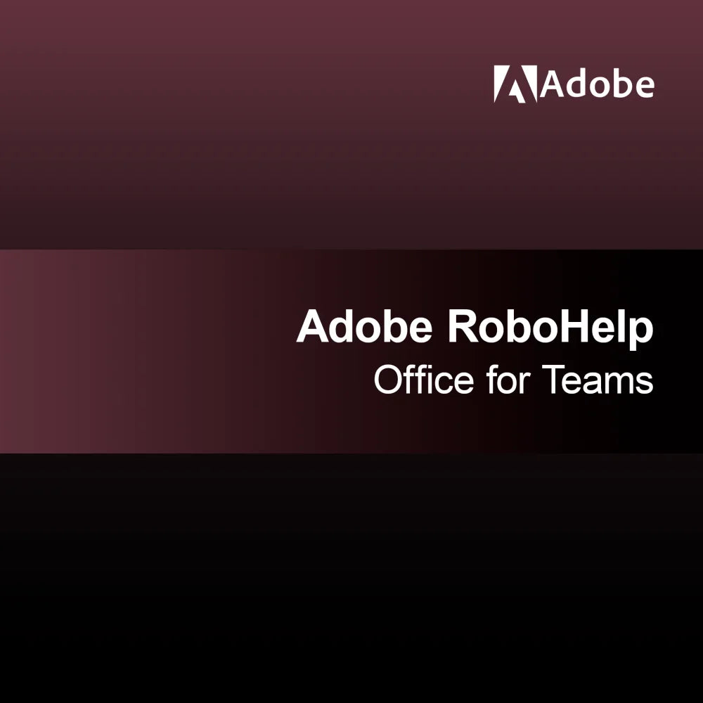 Adobe RoboHelp Office Takımlar için