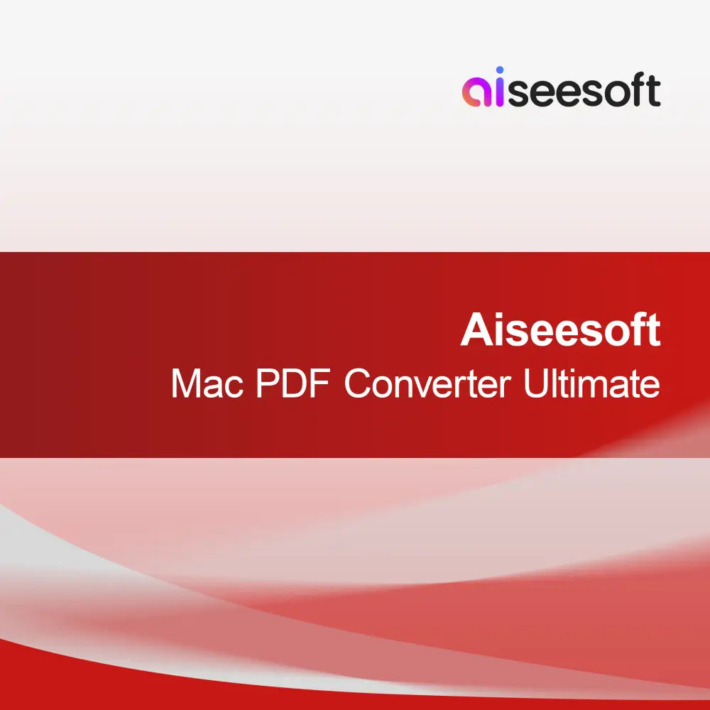 Aiseesoft Mac PDF Dönüştürücü Ultimate