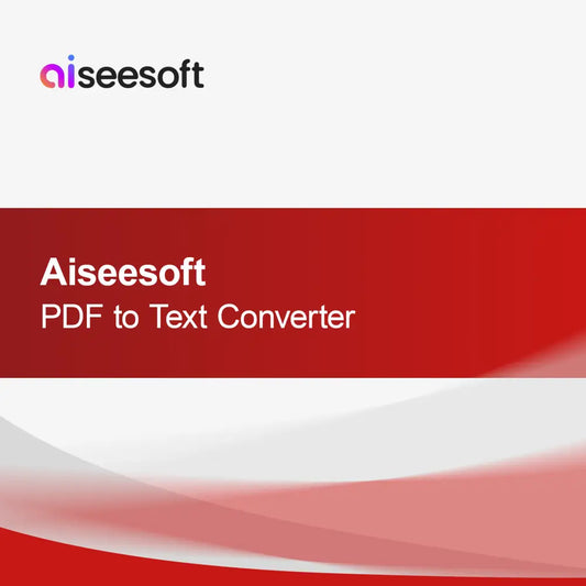Aiseesoft PDF'den Metne Dönüştürücü