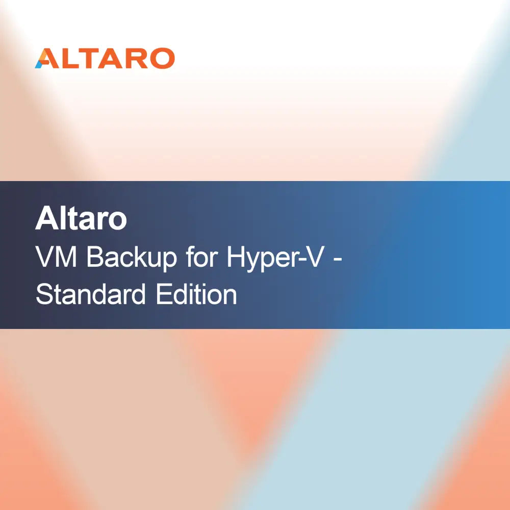 Altaro VM Backup for Hyper-V - Standart Sürüm