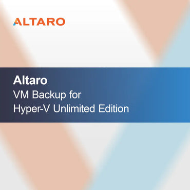 Altaro VM Backup for Hyper-V Sınırsız Sürüm