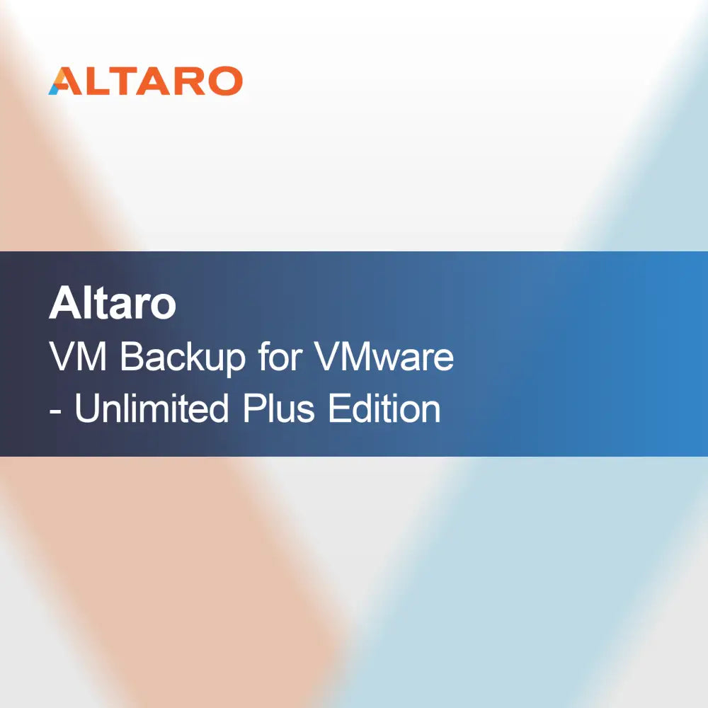 Altaro VM Backup for VMware - Sınırsız Plus Sürümü