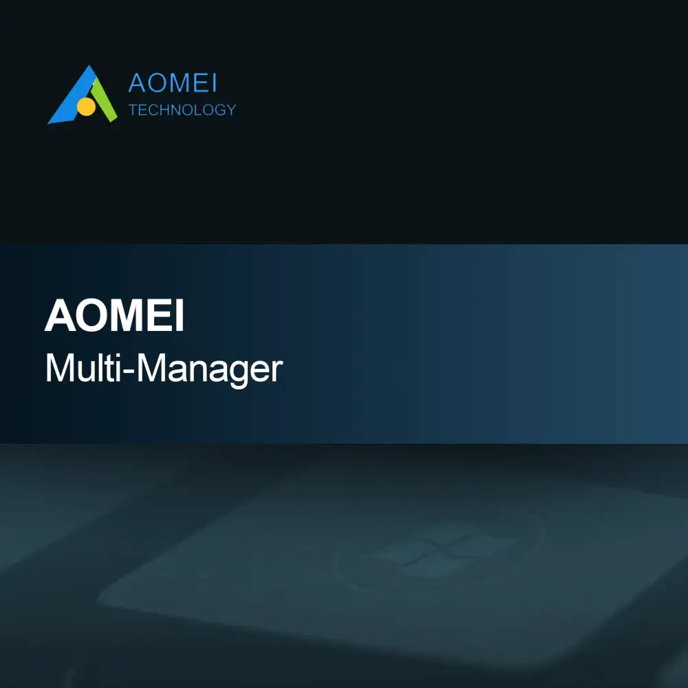 AOMEI Çoklu Yöneticisi