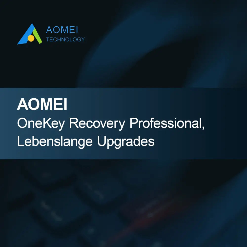 AOMEI OneKey Recovery Professional, Ömür Boyu Güncellemeler