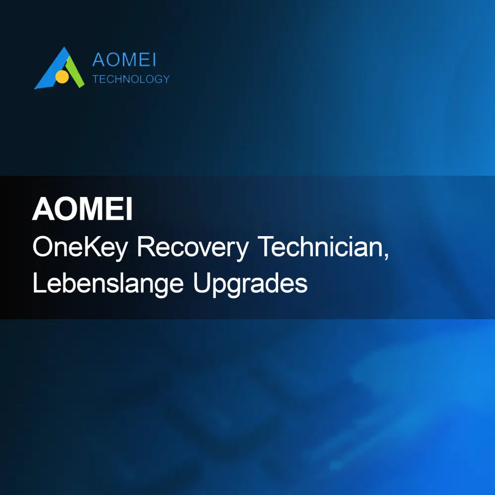 AOMEI OneKey Recovery Technician, Ömür Boyu Yükseltmeler