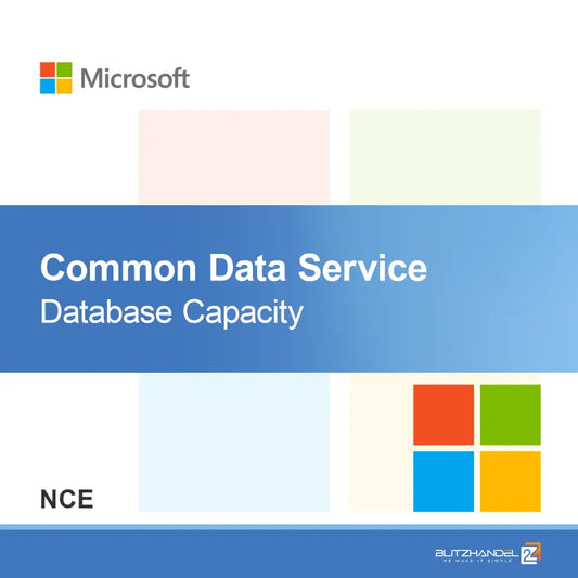 Common Data Service Veritabanı Kapasitesi (NCE)