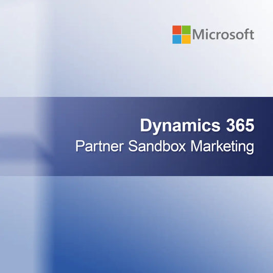 Dynamics 365 İş Ortağı Sandbox Pazarlama