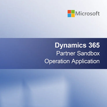Dynamics 365 İş Ortağı Sandbox Operasyon Uygulaması
