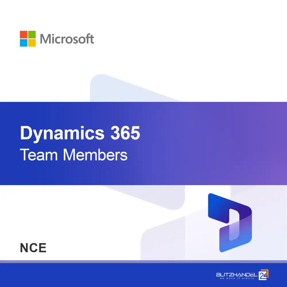 Dynamics 365 Takım Üyeleri (NCE)