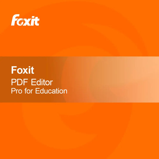 EDU Foxit PDF Editor Pro Eğitim için
