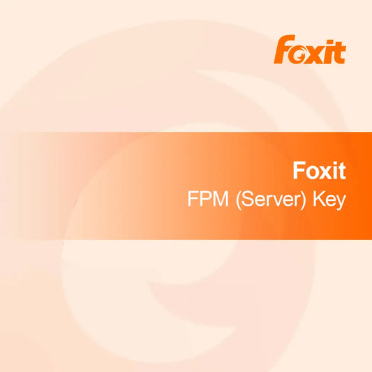 Foxit FPM (Sunucu) Anahtarı