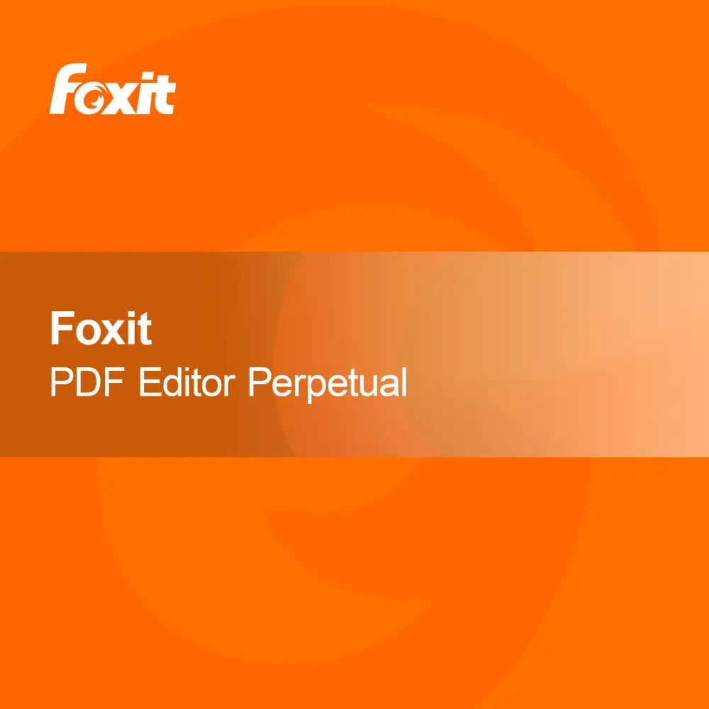 Foxit PDF Düzenleyici Sürekli Lisans