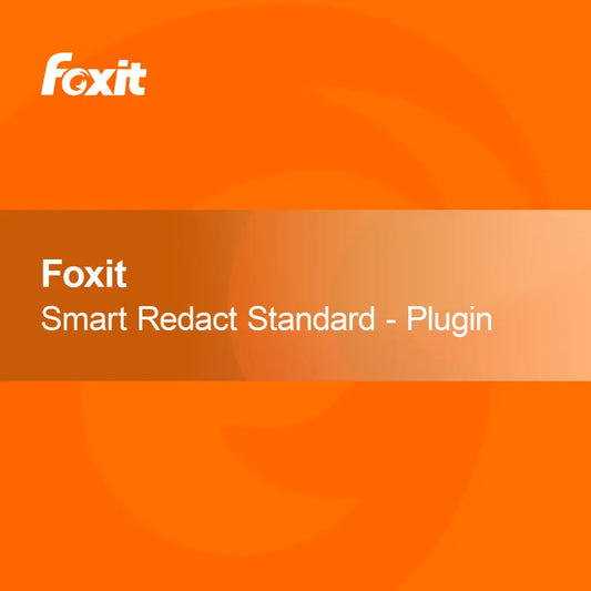 Foxit Smart Redact Standard - Eklenti