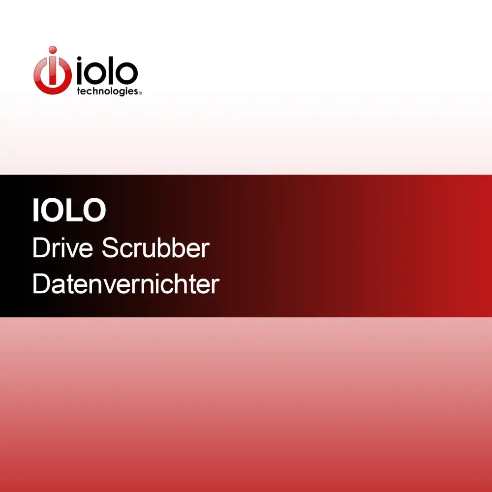 IOLO Drive Scrubber Veri Yok Edici