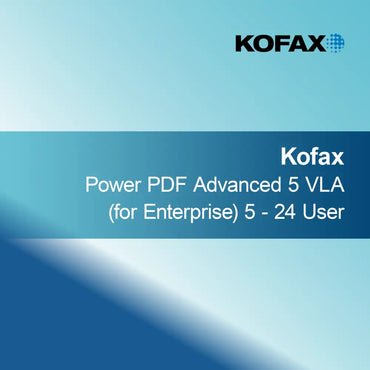 Kofax Power PDF Advanced 5 VLA (Kurumsal için)