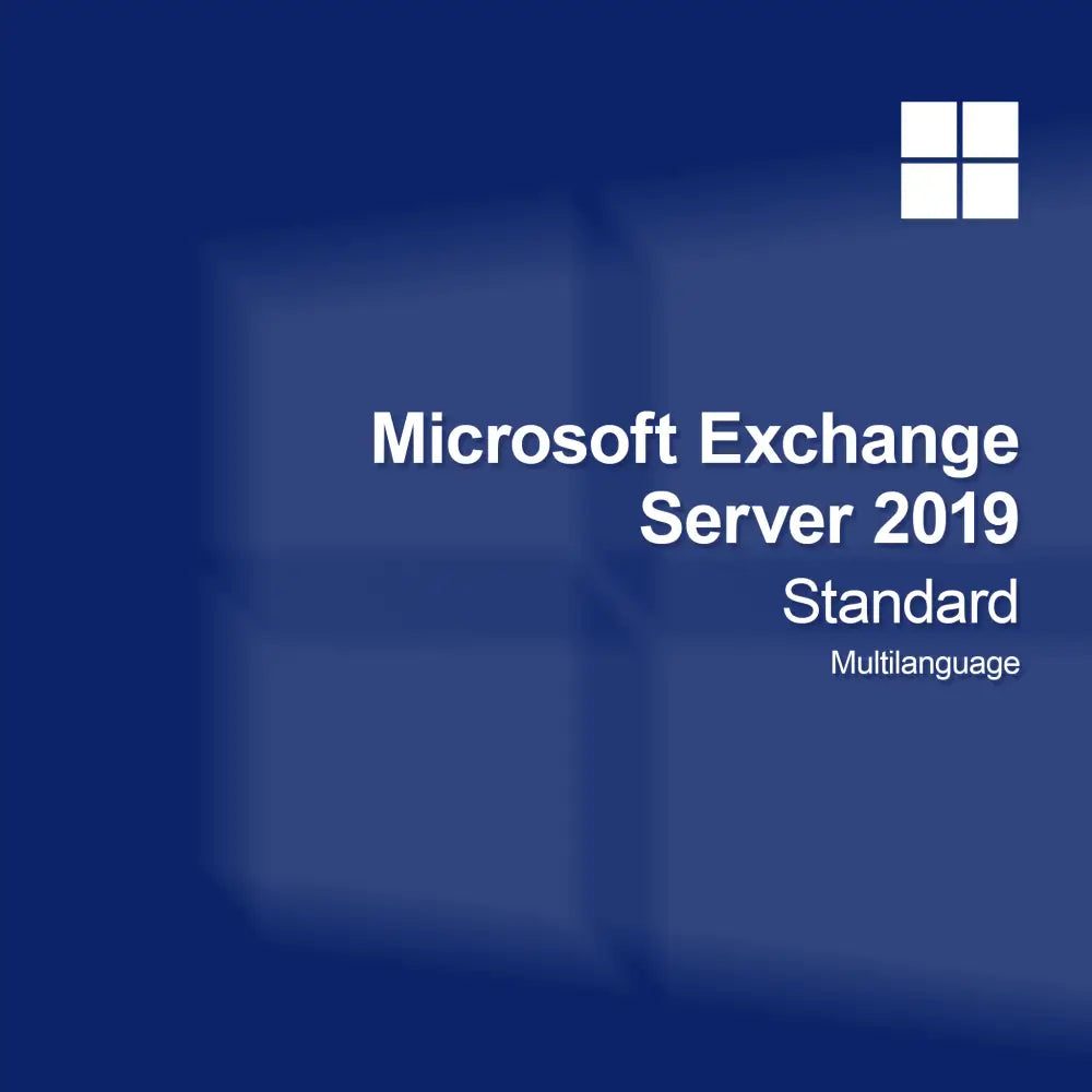 Microsoft Exchange Server 2019 Standard Çok Dilli