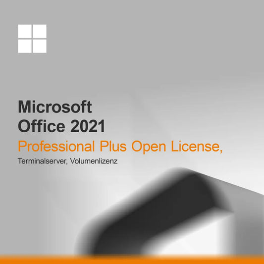 Microsoft Office 2021 Professional Plus Açık Lisans, Terminal Sunucu, Toplu Lisans