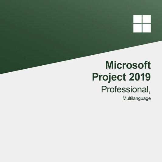 Microsoft Project 2019 Professional, Çok Dilli