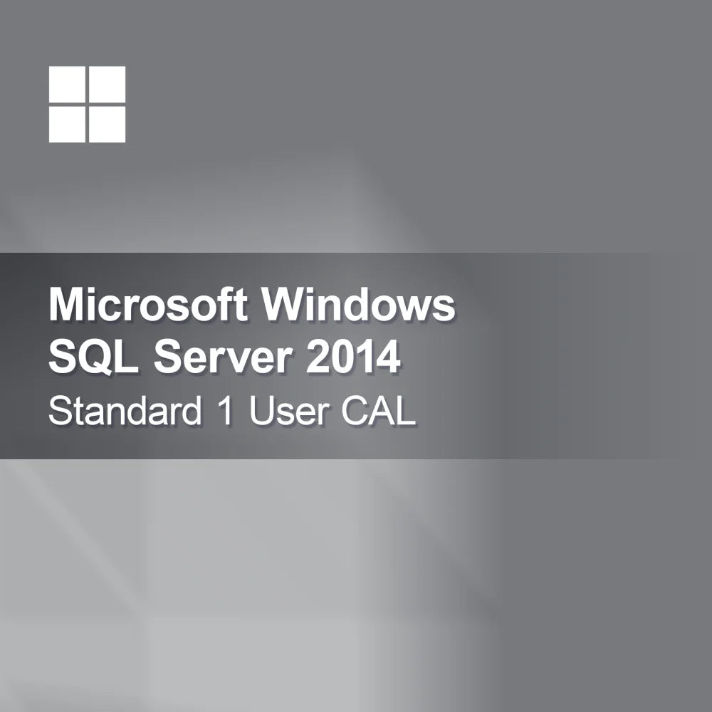 Microsoft SQL Server 2014 Standard 1 Kullanıcı CAL