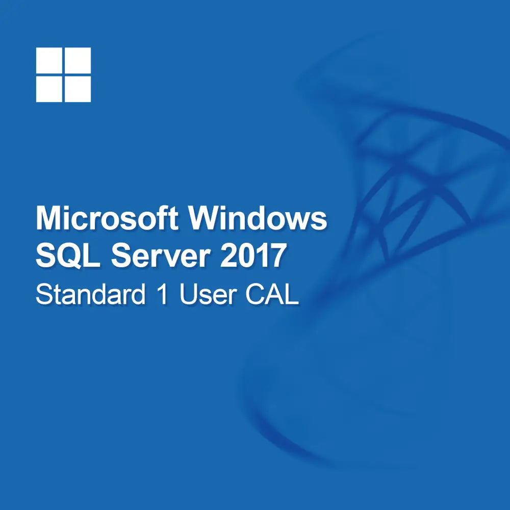 Microsoft SQL Server 2017 Standard, 1 Kullanıcı CAL
