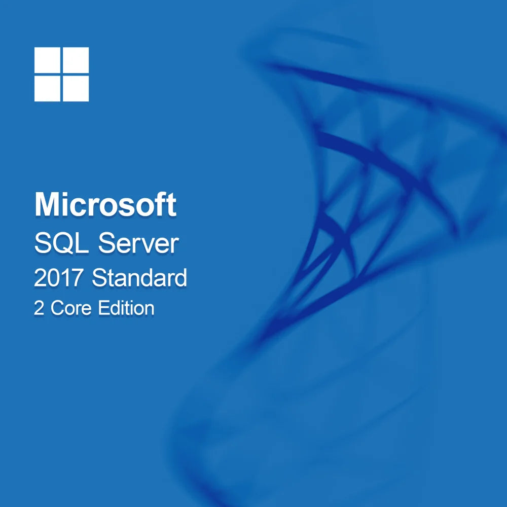 Microsoft SQL Server 2017 Standard, 2 Çekirdek Sürümü