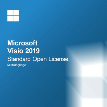 Microsoft Visio 2019 Standard, Açık Lisans, Çok Dilli