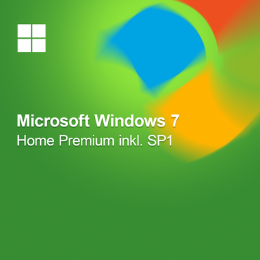 Microsoft Windows 7 Home Premium dahil SP1
