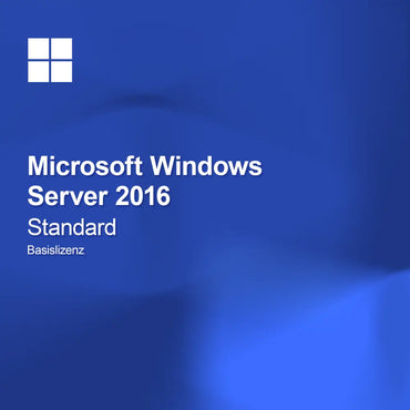 Microsoft Windows Server 2016 Standard Temel Lisans
