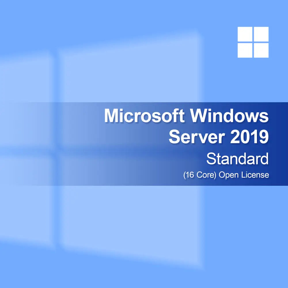 Microsoft Windows Server 2019 Standard (16 Çekirdek) Açık Lisans