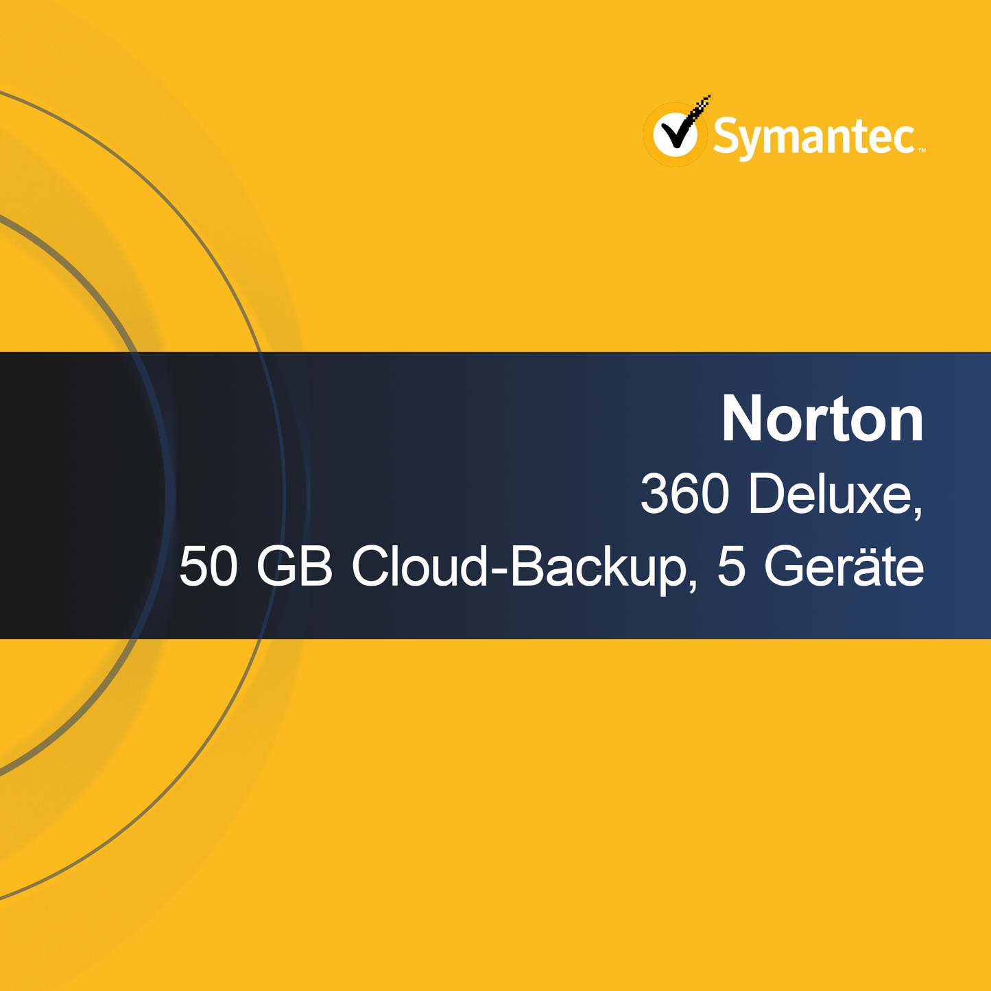 Norton 360 Deluxe, 50 GB Bulut Yedekleme 5 Cihaz