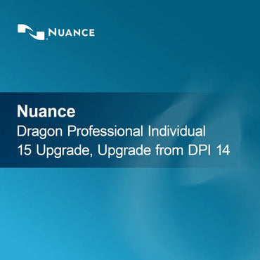 Nuance Dragon Professional Individual 15 Yükseltme, DPI 14'ten Yükseltme
