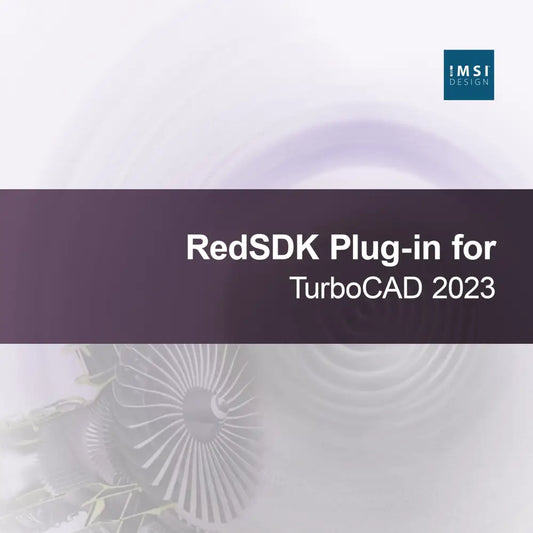 TurboCAD 2023 için RedSDK Eklentisi