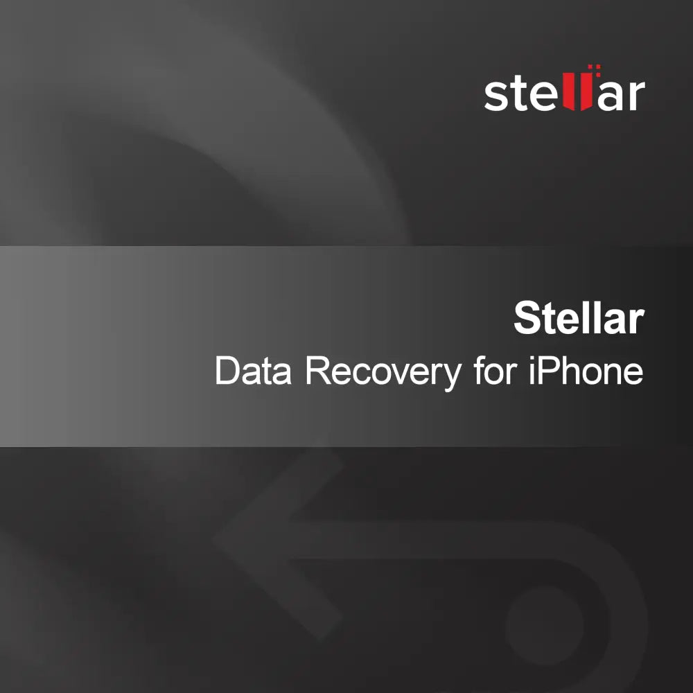 iPhone için Stellar Veri Kurtarma