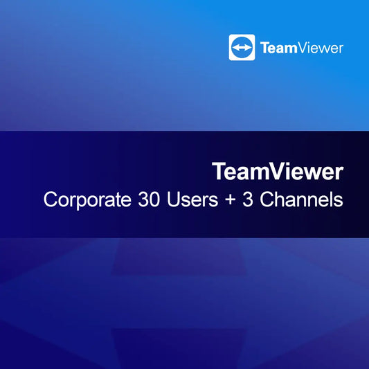 TeamViewer Corporate 30 Kullanıcı + 3 Kanal
