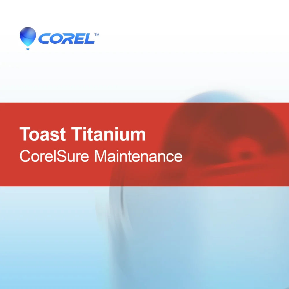 Toast Titanium CorelSure Bakım
