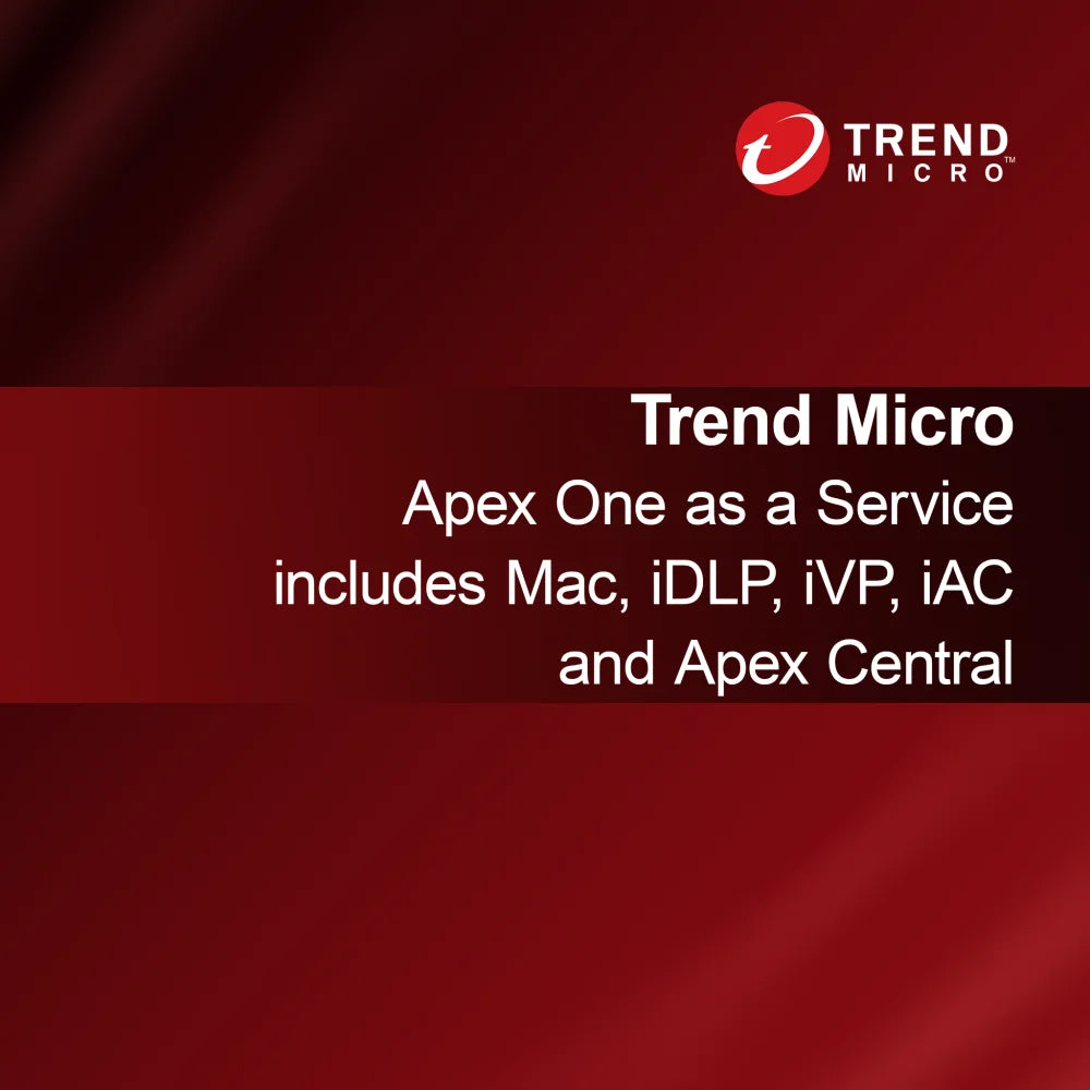 Trend Micro Apex One Hizmet Olarak Mac, iDLP, iVP, iAC ve Apex Central içerir