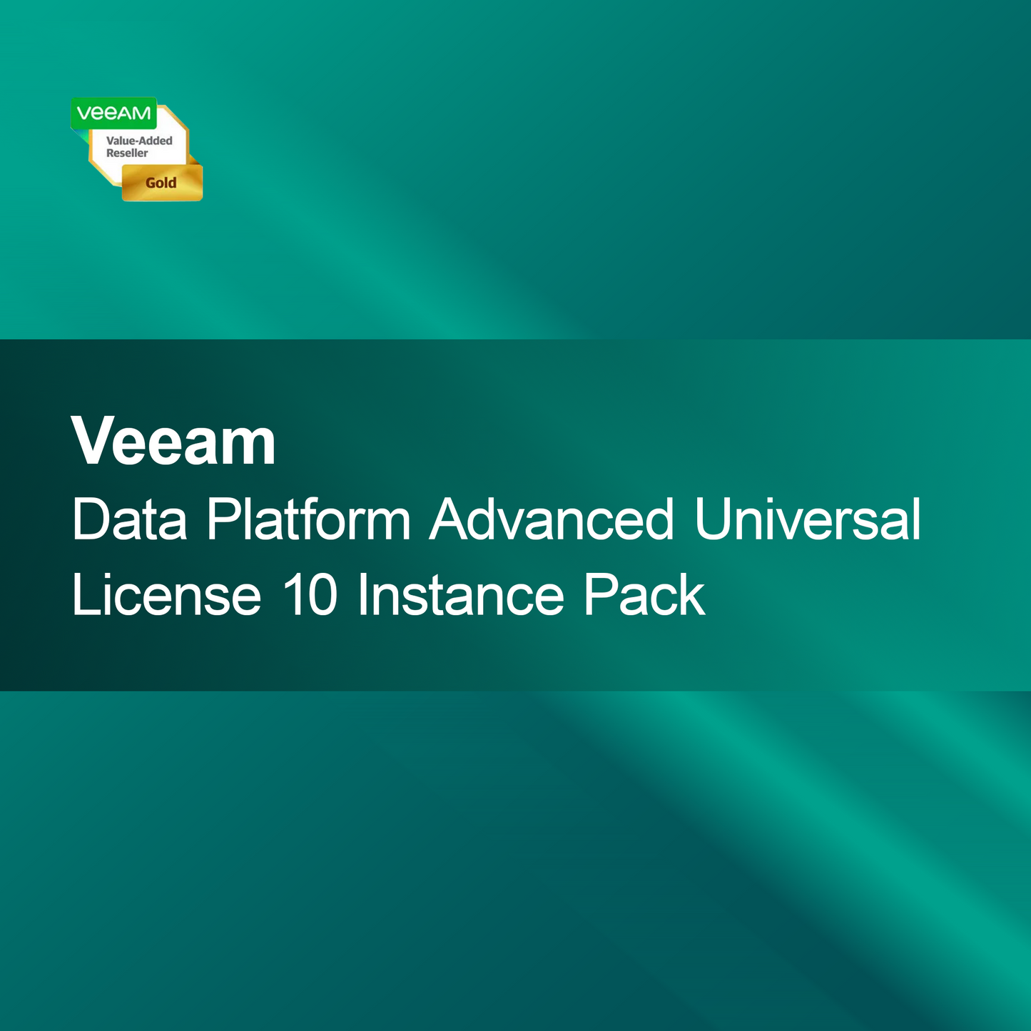 Veeam Data Platform Gelişmiş Evrensel Lisans 10 Örnek Paketi