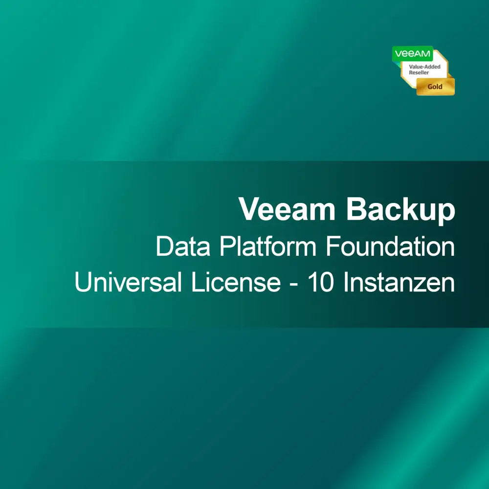 Veeam Data Platform Foundation Evrensel Lisans - 10 Örnek