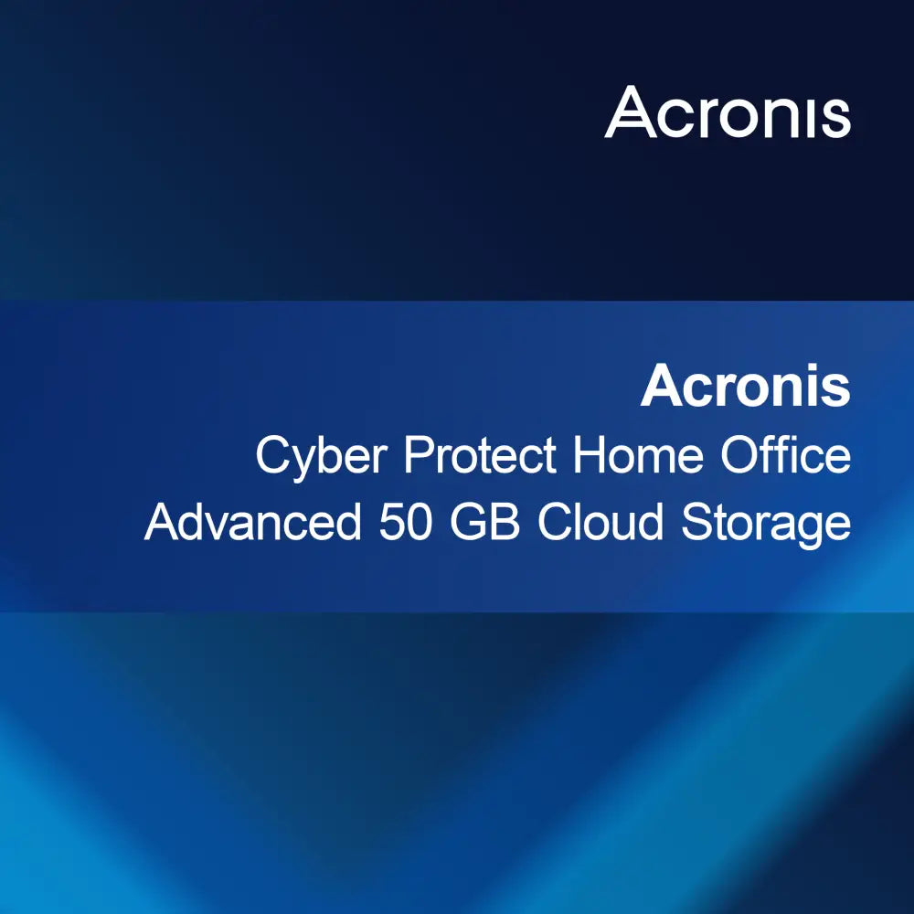 Acronis Cyber Protect Home Office Advanced 50 GB Bulut Depolama