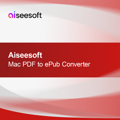 Aiseesoft Mac PDF'den ePub Dönüştürücü