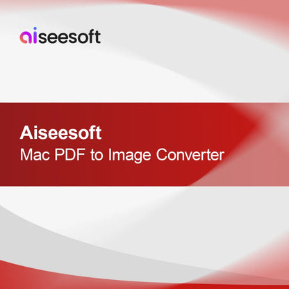 Aiseesoft Mac PDF'den Görüntüye Dönüştürücü