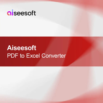 Aiseesoft PDF'den Excel'e Dönüştürücü