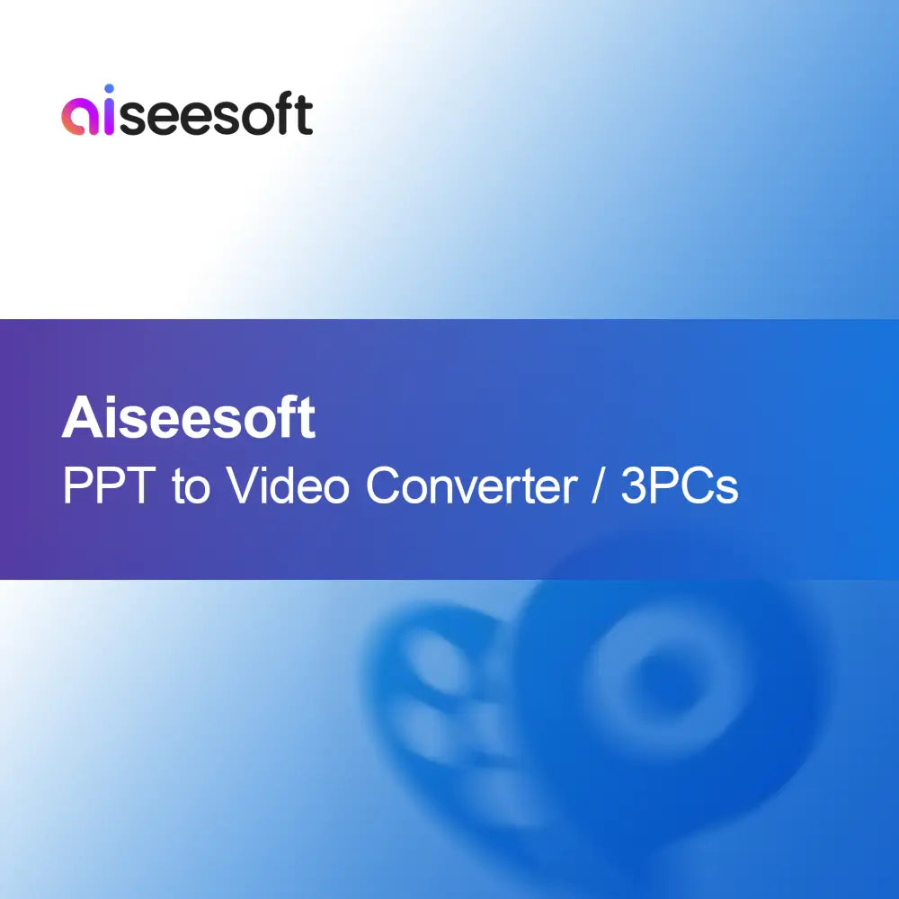 Aiseesoft PPT'den Video Dönüştürücü / 3PCs