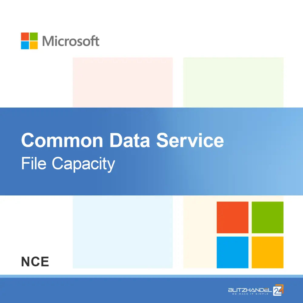 Common Data Service Dosya Kapasitesi (NCE)